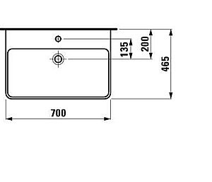 Раковина Laufen Pro S 8.1096.7.000.104.1 белая купить в интернет-магазине Sanbest
