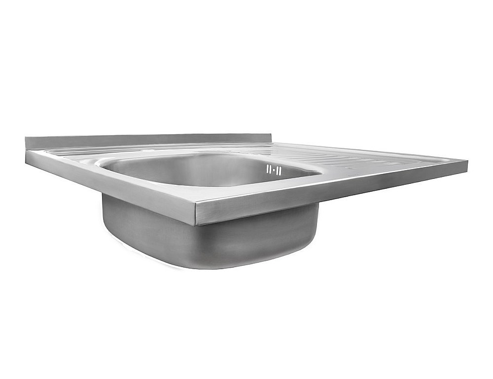 Мойка кухонная Kaiser KSS-8060 хром купить в интернет-магазине сантехники Sanbest