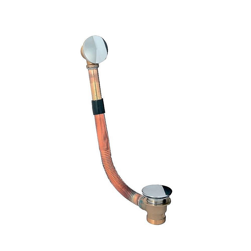 Слив-перелив для ванны автоматический Webert AC0036015 хром купить в интернет-магазине сантехники Sanbest