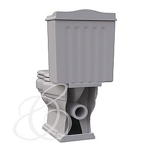 Унитаз компакт Caprigo Borgo 3813 с бачком, с крышкой микролифт купить в интернет-магазине Sanbest