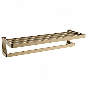 Полка для полотенец Abber WESTEN AA1758G 60 золото матовое купить в интернет-магазине сантехники Sanbest