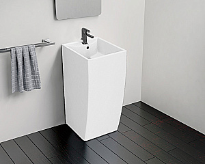 Раковина Azario COMELLA 48 AZ-314 белая купить в интернет-магазине Sanbest