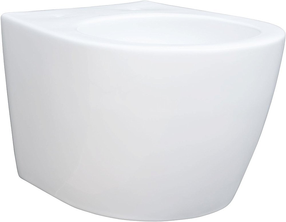 Унитаз подвесной Aquanet ZV-1 белый с крышкой микролифт, безободковый, слив-торнадо купить в интернет-магазине Sanbest
