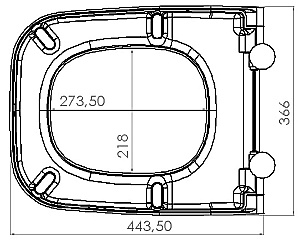 Унитаз подвесной VitrA Shift 9855B003-7207 с инсталляцией, с сиденьем микролифт, безободковый, белый купить в интернет-магазине Sanbest