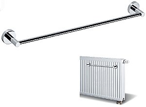 Держатель полотенец на радиатор Bemeta Rawell 104104282 купить в интернет-магазине сантехники Sanbest