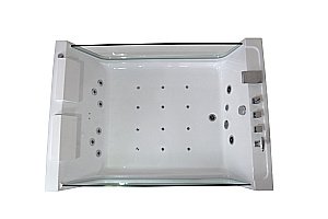 Ванна акриловая CeruttiSpa 9958 170x120 с гидромассажем белая купить в интернет-магазине Sanbest