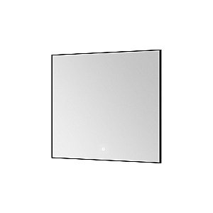 Зеркало Boheme Modern 80х70 543-080-B черное матовое в ванную от интернет-магазине сантехники Sanbest