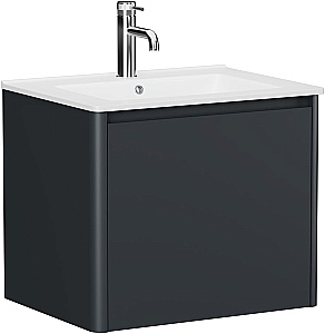 Тумба с раковиной Allen Brau Gravity 60 1.370012.AM антрацит матовый для ванной в интернет-магазине Sanbest