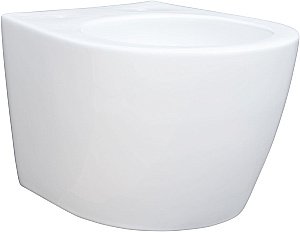 Унитаз подвесной Aquanet ZV-1 белый с крышкой микролифт, безободковый, слив-торнадо купить в интернет-магазине Sanbest
