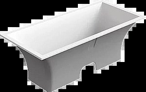 Ванна акриловая BAS Мадрид ва00007 170x80 серая купить в интернет-магазине Sanbest