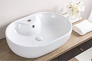 Раковина накладная Belbagno 60 BB1151 белая купить в интернет-магазине Sanbest