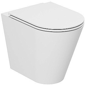 Унитаз приставной Azzurra Forma FMVCTPE00000BI белый, безободковый купить в интернет-магазине Sanbest