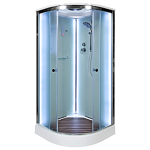 Душевая кабина AvaCan D Серия D011S LED 110х110 с подсветкой купить в интернет-магазине Sanbest