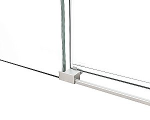 Душевая дверь Vincea Ultima 140 VDS-7UL140CLGM стекло прозрачное/профиль вороненая сталь купить в интернет-магазине Sanbest