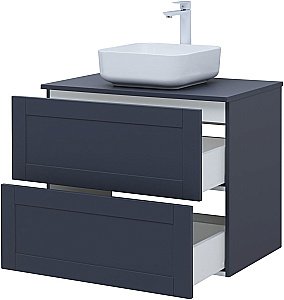 Тумба с раковиной Aquanet Терра 80 маренго для ванной в интернет-магазине Sanbest