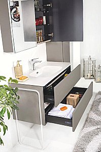 Зеркальный шкаф Armadi Art Vallessi кашемир матовый 80 купить в интернет-магазине сантехники Sanbest