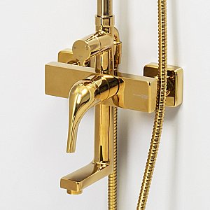 Душевая система WasserKraft Sauer 7100 SET2676 золото купить в интернет-магазине сантехники Sanbest