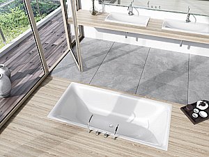 Ванна стальная Kaldewei Silenio 678 190х90 267800013001 Easy-clean белый купить в интернет-магазине Sanbest
