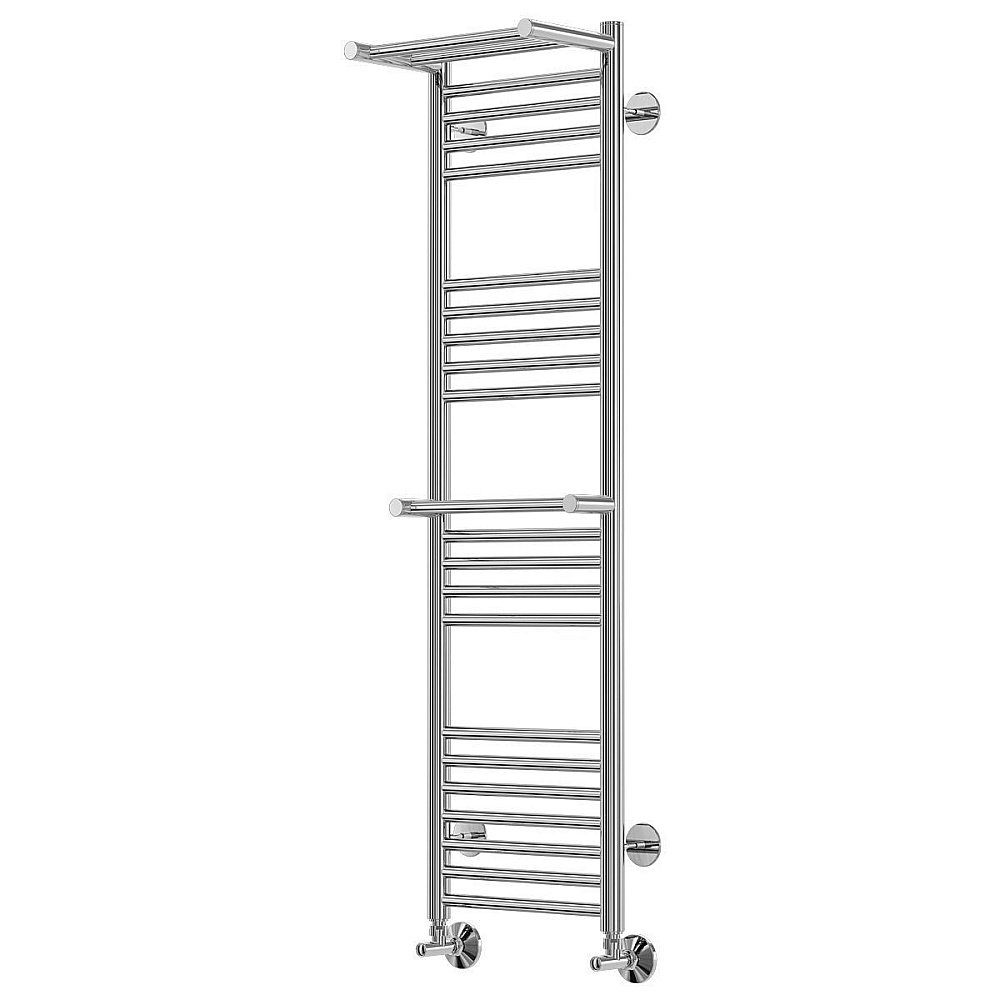 Полотенцесушитель водяной Terminus Аврора П22 300x1200 с двумя полками купить в интернет-магазине сантехники Sanbest