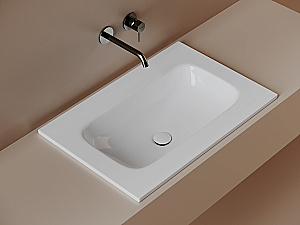 Раковина Ceramica Nova Grace 71 CN7031wx белая купить в интернет-магазине Sanbest