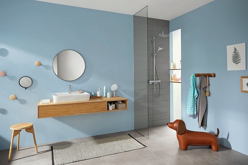 Душевая система Hansgrohe Croma E Showerpipe 280 1jet 27630000 купить в интернет-магазине сантехники Sanbest