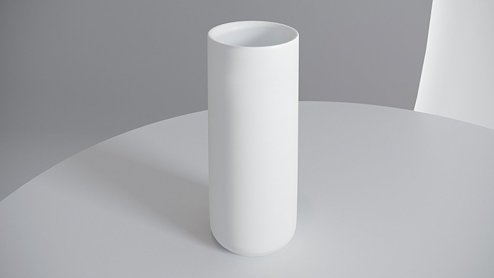 Стакан Salini GOCCE S-Stone 1901201F белый матовый купить в интернет-магазине сантехники Sanbest