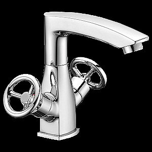 Смеситель для раковины Elghansa New Wave Sigma 1907595 хром купить в интернет-магазине сантехники Sanbest