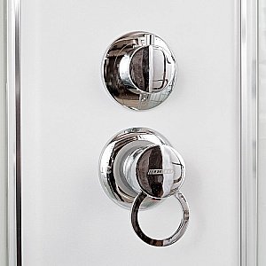 Душевая кабина DTO ЕМ1510 с пультом 100х100 купить в интернет-магазине Sanbest