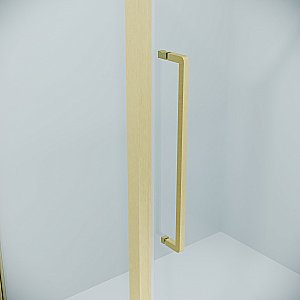 Душевой уголок Niagara Nova NG-45-10ASG-A90SG-34 100x90 стекло прозрачное/профиль брашированное золото купить в интернет-магазине Sanbest