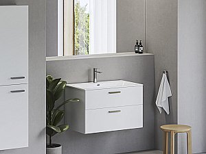 Раковина Ravak CHROME SLIM 80 XJX01180002 белый купить в интернет-магазине Sanbest