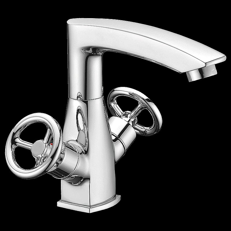 Смеситель для раковины Elghansa New Wave Sigma 1907595 хром купить в интернет-магазине сантехники Sanbest