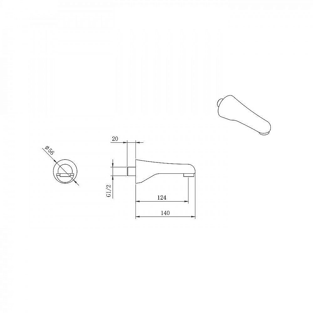 Душевая система Berges NARDIS 3S 71005 хром купить в интернет-магазине сантехники Sanbest