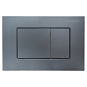 Кнопка для инсталляции Azario NEW-TS AZ-ABS-001-GG оружейная сталь матовая купить в интернет-магазине сантехники Sanbest