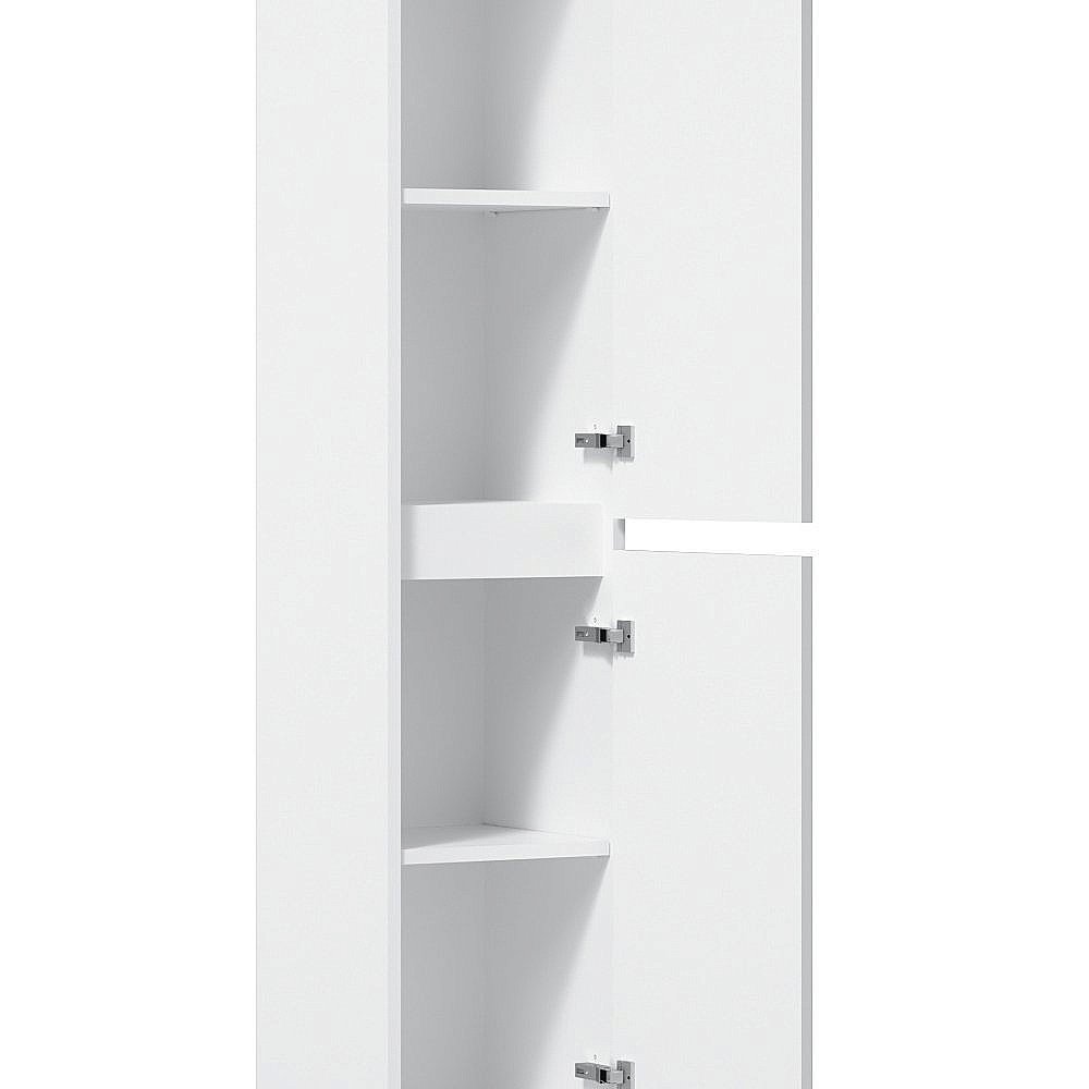 Пенал напольный AM.PM Gem S 40 белый для ванной в интернет-магазине сантехники Sanbest