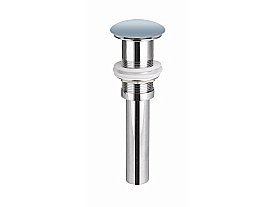 Донный клапан для раковины Ceramica Nova CN2000MHL серо-голубой матовый купить в интернет-магазине сантехники Sanbest
