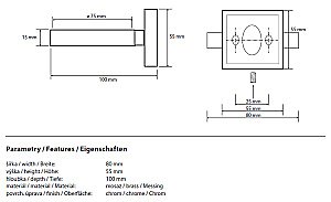Держатель фена Bemeta Beta 132117012 купить в интернет-магазине сантехники Sanbest