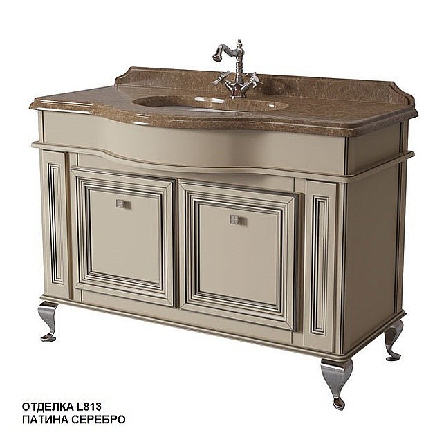 Тумба с раковиной со столешницей Caprigo Fresco 120 для ванной в интернет-магазине Sanbest