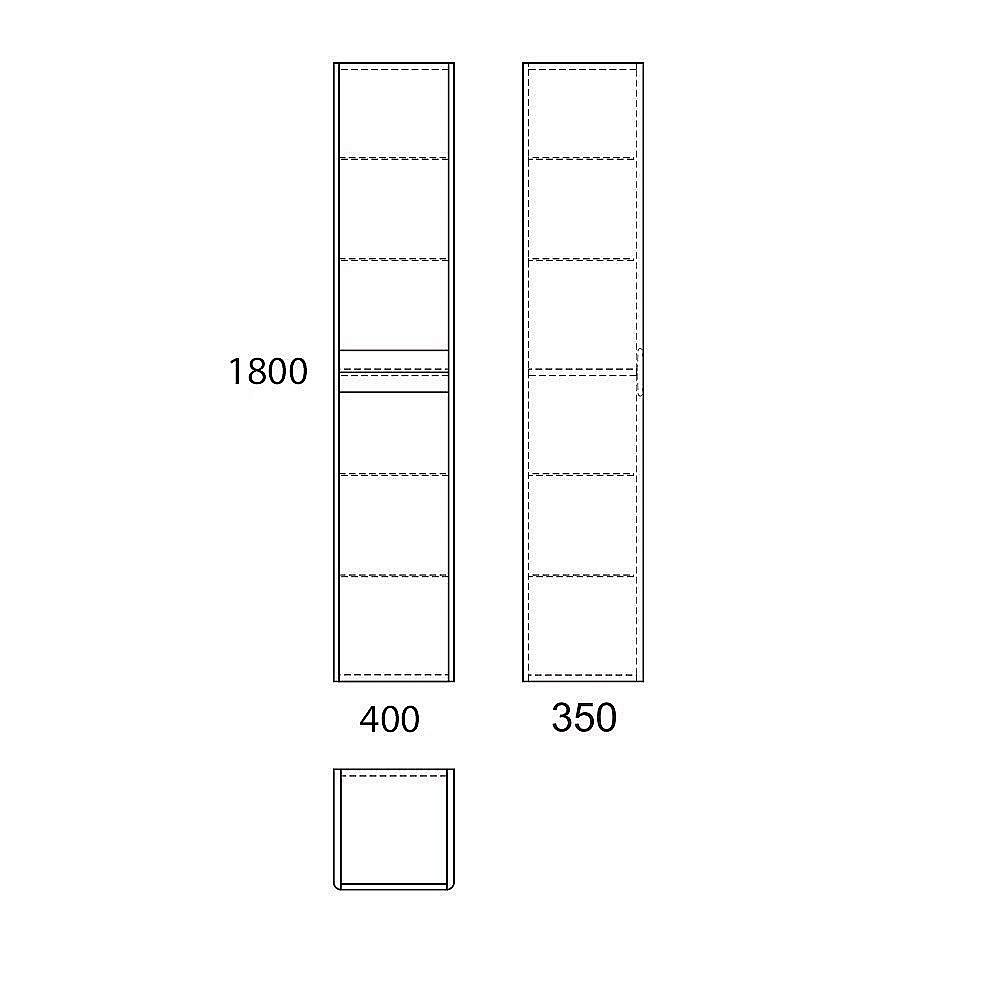 Пенал OWL Malaren 180x40 для ванной в интернет-магазине сантехники Sanbest