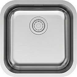 Кухонная мойка Paulmark Vello 44 VE44-BS брашированная сталь купить в интернет-магазине сантехники Sanbest