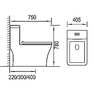 Инсталляция для унитаза Azario AZ-8010-1000 купить в интернет-магазине сантехники Sanbest