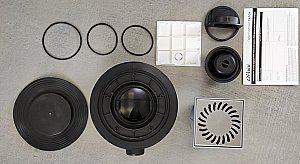 Душевой трап PAINI 381A 12,5 хром купить в интернет-магазине Sanbest