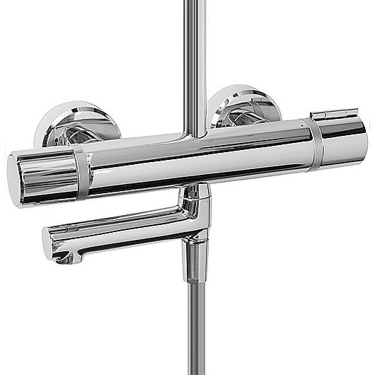 Душевая система Jacob Delafon ATOM E26237-CP хром купить в интернет-магазине сантехники Sanbest