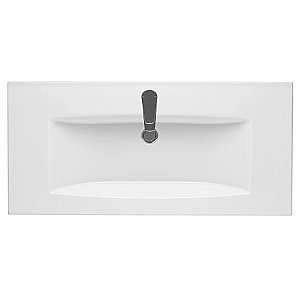 Раковина мебельная Santek Элина 101 1WH501627 белая купить в интернет-магазине Sanbest