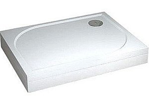 Душевой поддон со съемной панелью Radaway Delos D 4D17515-03L 100х75 белый купить в интернет-магазине Sanbest