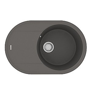 Кухонная мойка Lemark Lacha 760 9910059 серый шелк купить в интернет-магазине сантехники Sanbest