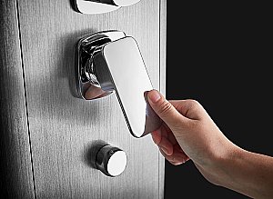 Душевой бокс SSWW BU616 стекло прозрачное/профиль черный купить в интернет-магазине Sanbest