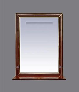 Зеркало Misty Vena 90x100 бордо патина в ванную от интернет-магазине сантехники Sanbest