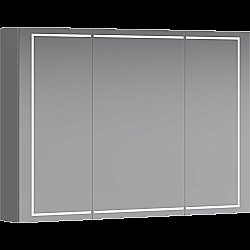 Зеркальный шкаф Aqwella Simplex 120 SLX0412 серый купить в интернет-магазине сантехники Sanbest
