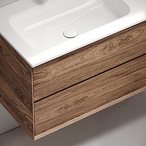 Тумба с раковиной Sancos Marmi 2.0 MR2.0100LECH дуб чарльстон для ванной в интернет-магазине Sanbest