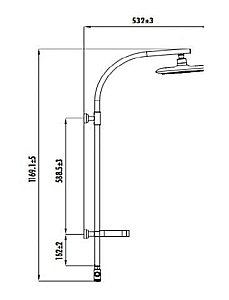 Душевая система CREAVIT SH772 купить в интернет-магазине сантехники Sanbest